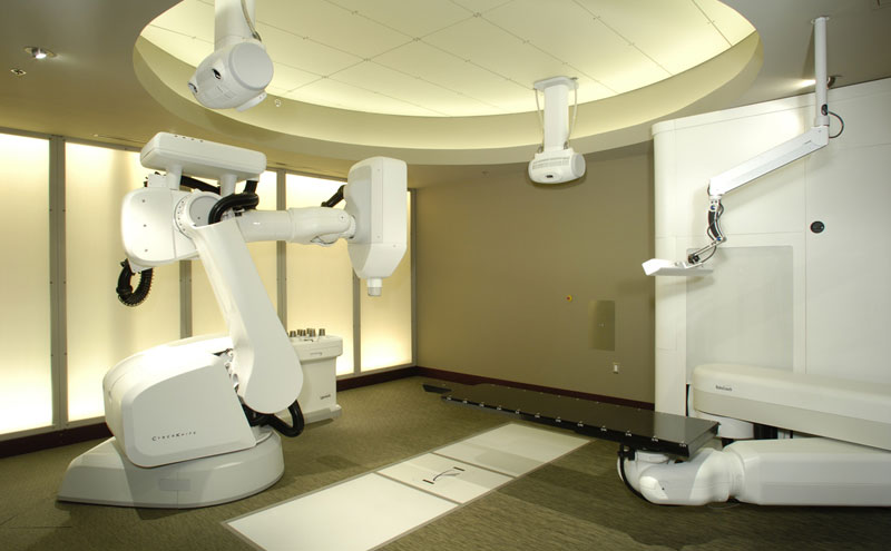The team of doctors at the Center of Brain and Spine Surgery are trained to use cutting edge technology, such as CyberKnife.